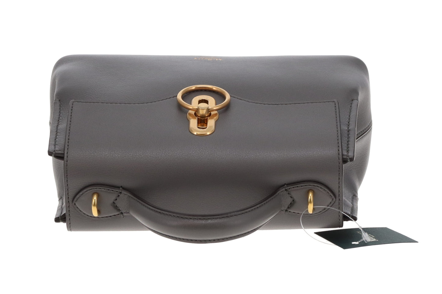 Mulberry Seaton Mini Charcoal Silky Calf GHW