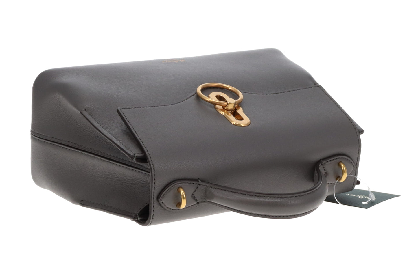 Mulberry Seaton Mini Charcoal Silky Calf GHW