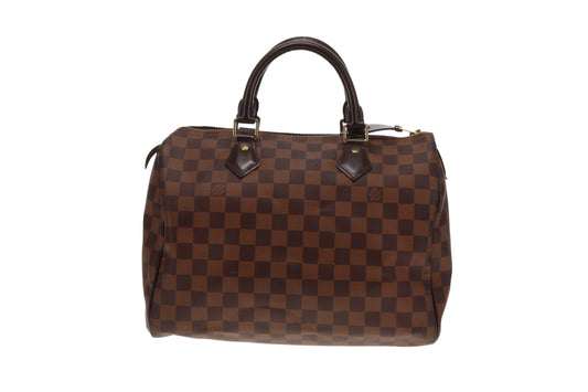 Louis Vuitton Speedy 30 Classic Damier Ebene MB4186 - 2016
