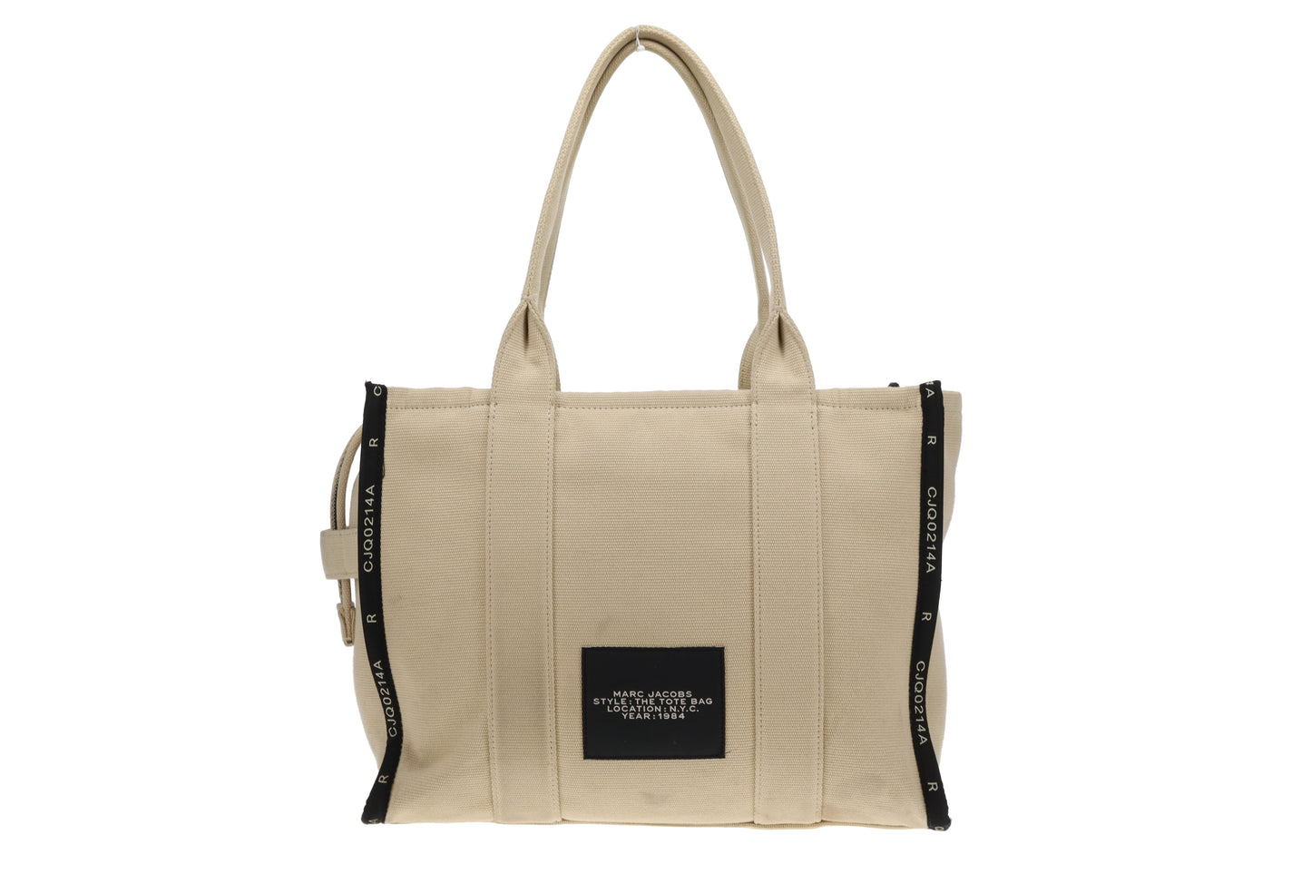 Marc Jacobs The Tote Bag Large Beige Jacquard