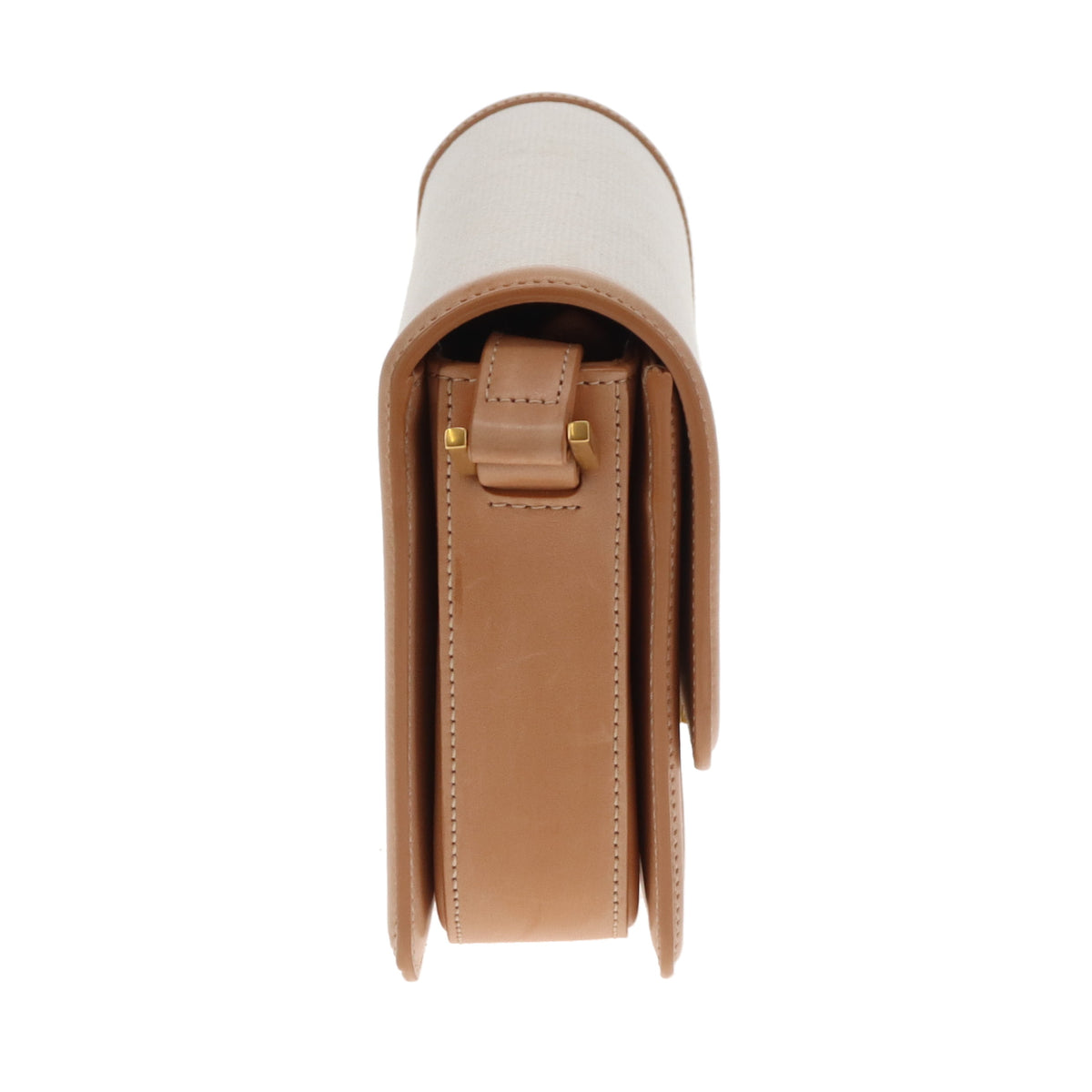 Saint Laurent Solferino Medium Satchel In Canvas & Leather