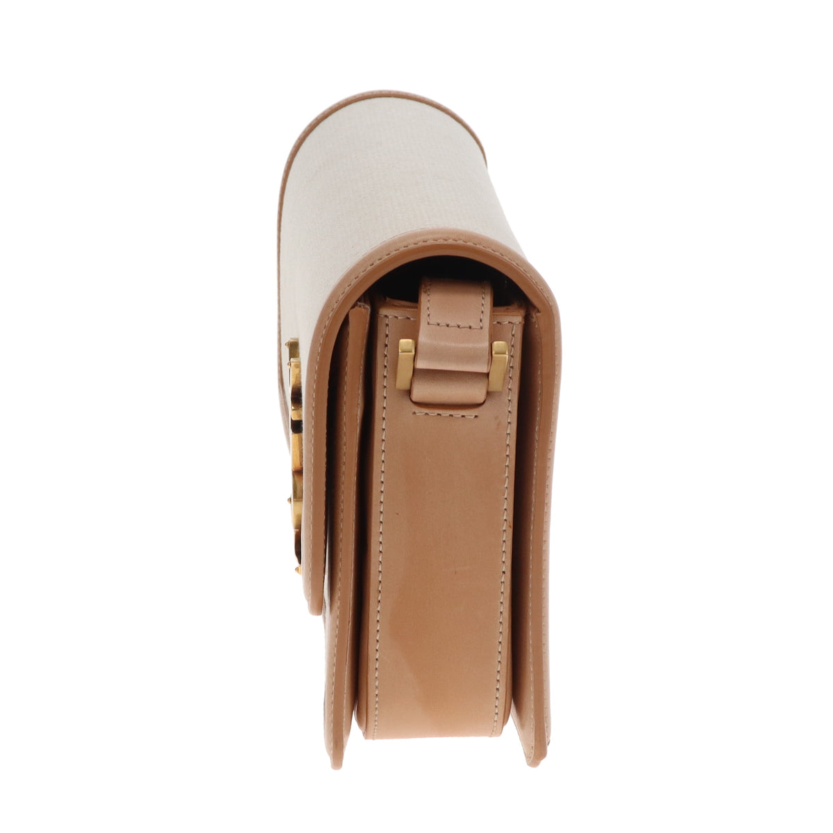 Saint Laurent Solferino Medium Satchel In Canvas & Leather