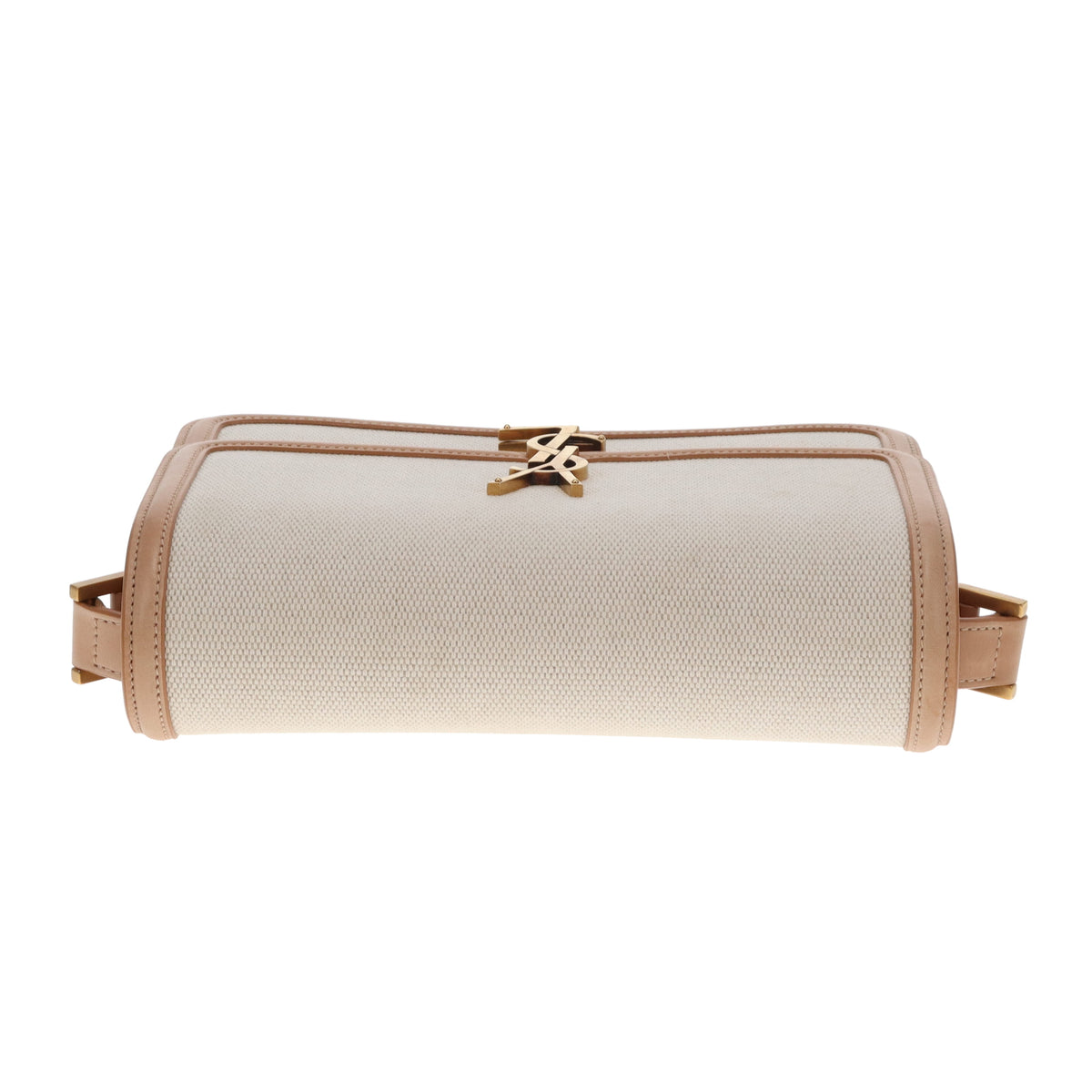 Saint Laurent Solferino Medium Satchel In Canvas & Leather