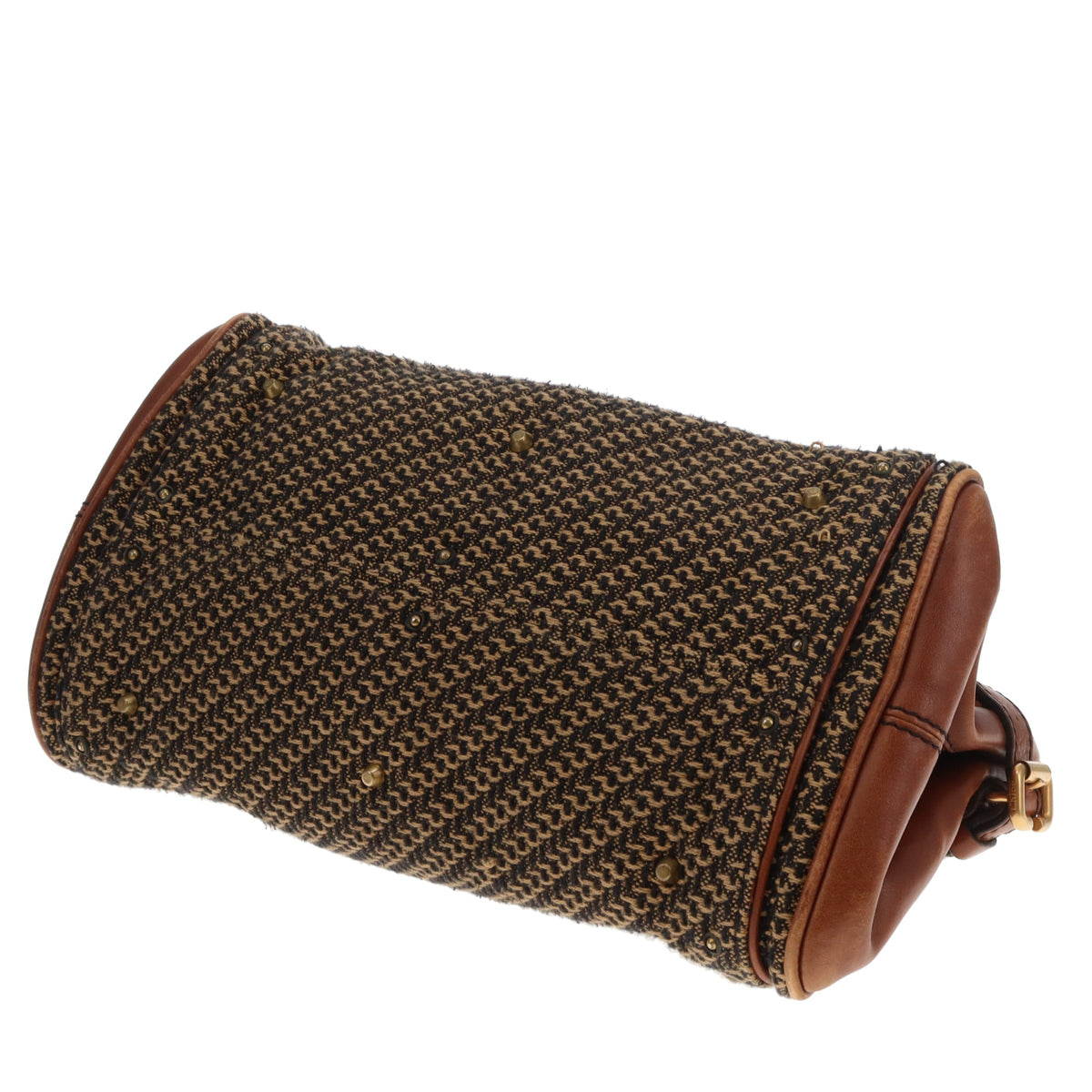 Chloe Paddington Tweed & Hazel Leather Vintage