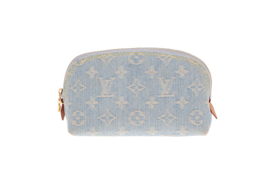 Louis Vuitton Cosmetic Pouch Denim