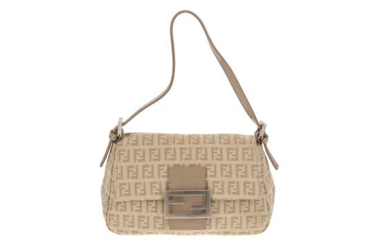 Fendi Baguette Mini Beige Mini Zucchino