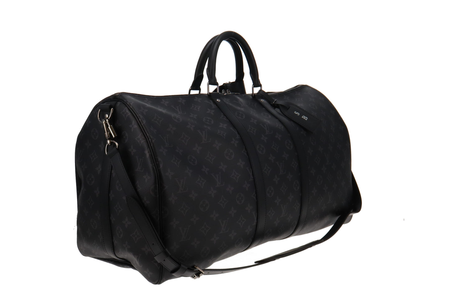 Louis Vuitton Monogram Eclipse Keepall 55 Bandouliere