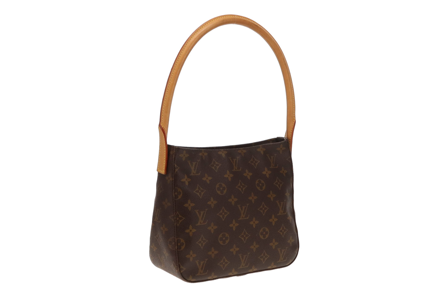 Louis Vuitton Looping MM Shoulder Bag Monogram Vintage FL1020
