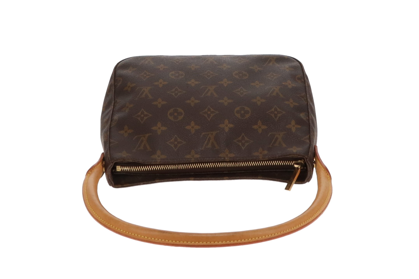 Louis Vuitton Looping MM Shoulder Bag Monogram Vintage FL1020