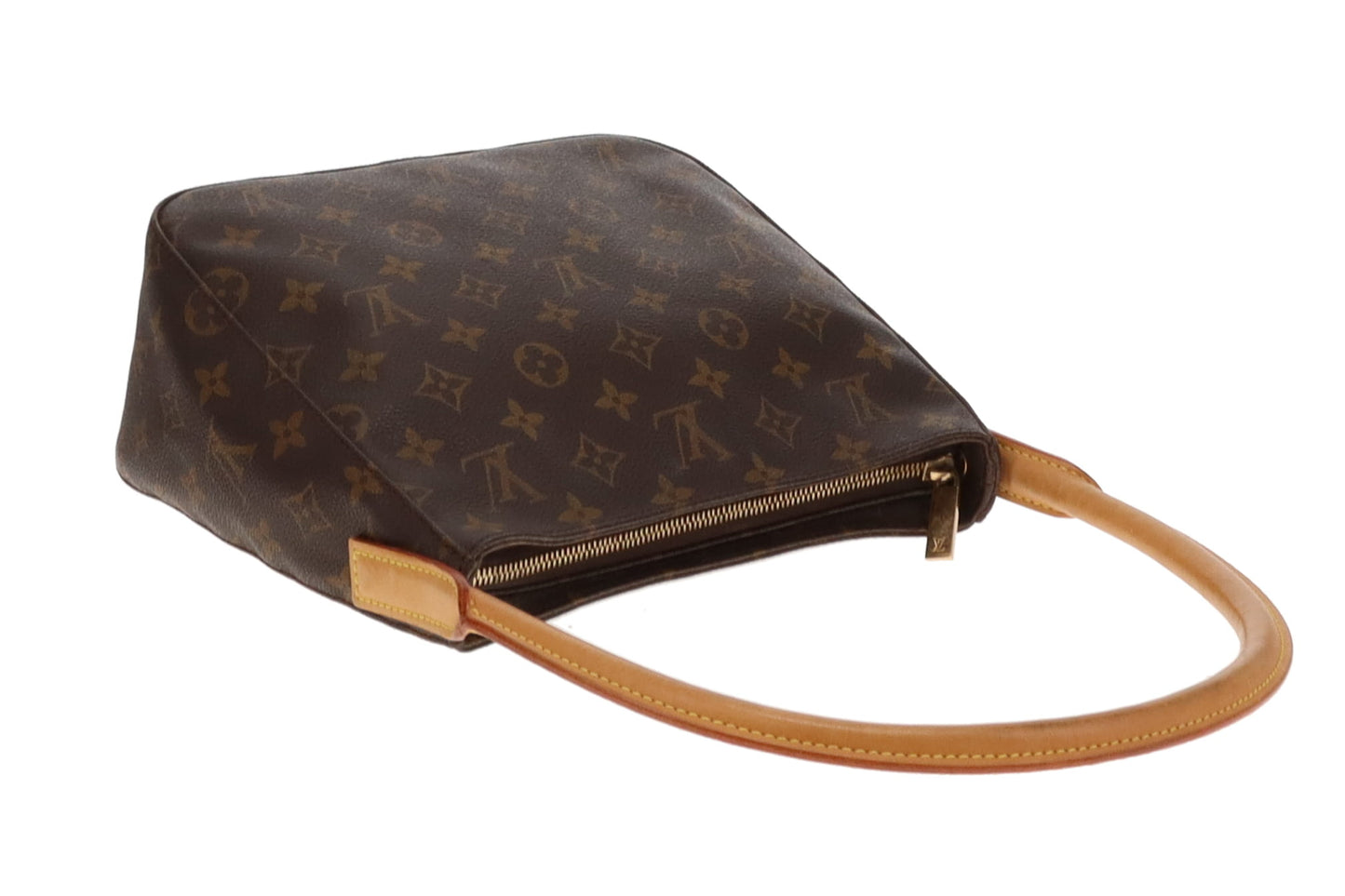 Louis Vuitton Looping MM Shoulder Bag Monogram Vintage FL1020