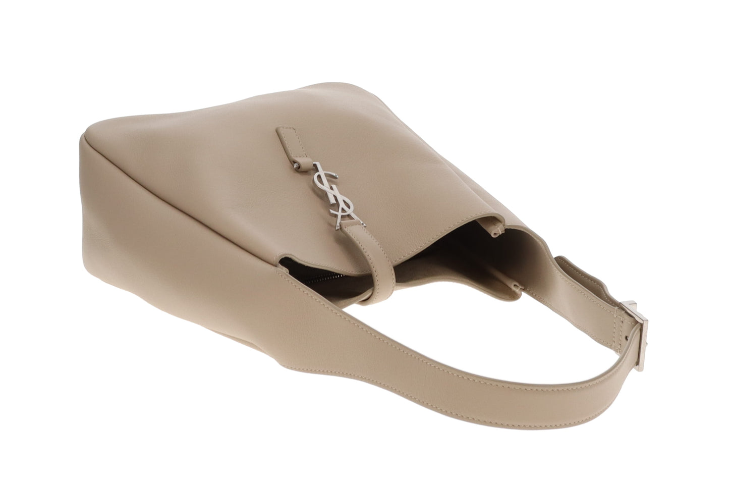 Saint Laurent Le 5 a 7 Supple Small Dusty Grey SHW 2024