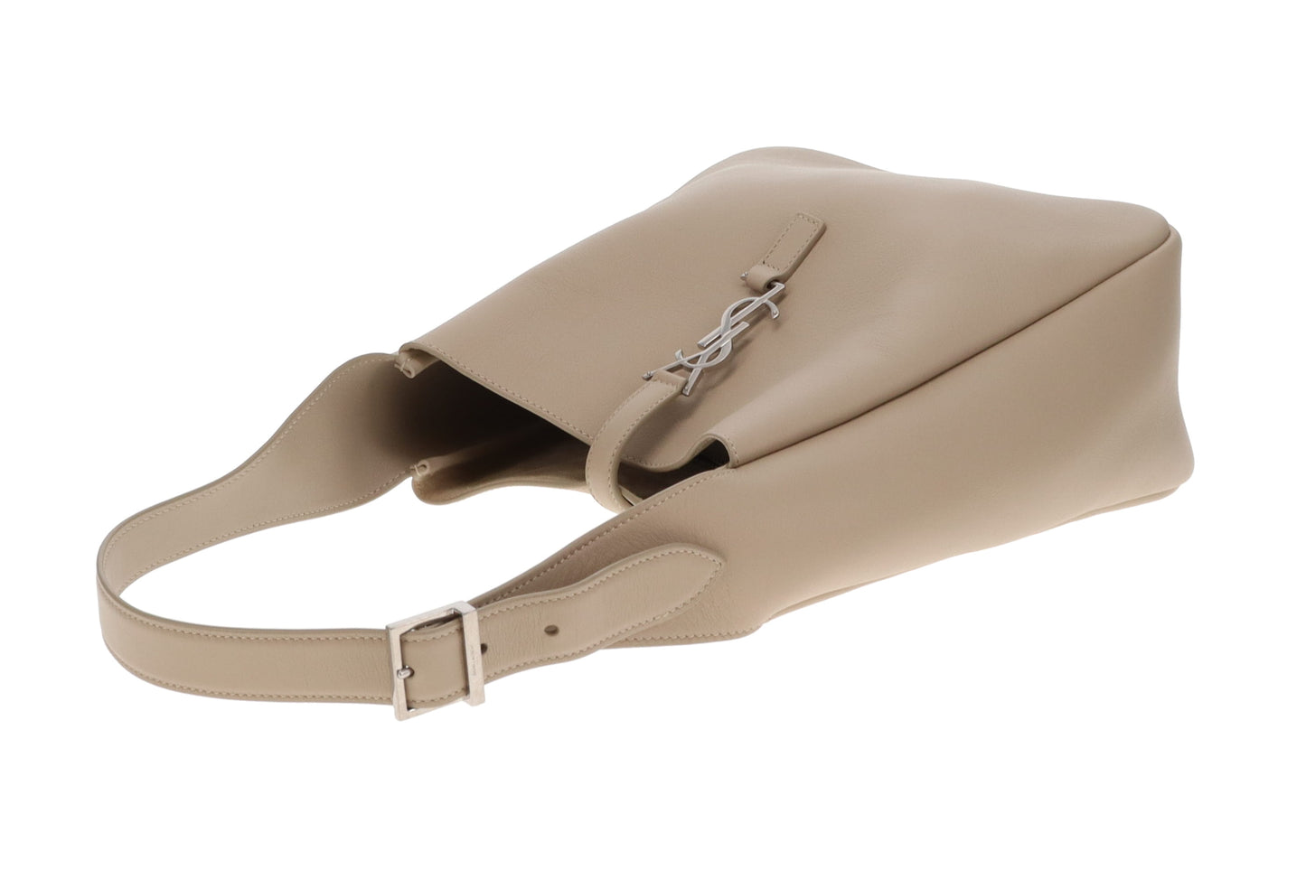 Saint Laurent Le 5 a 7 Supple Small Dusty Grey SHW 2024