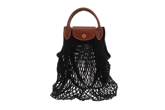 Longchamp Le Pliage Filet L Black