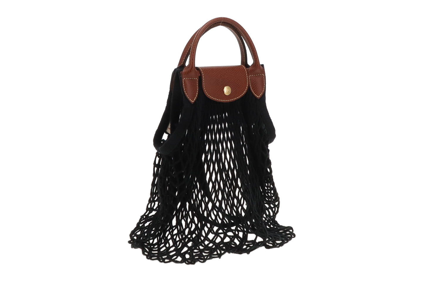 Longchamp Le Pliage Filet L Black