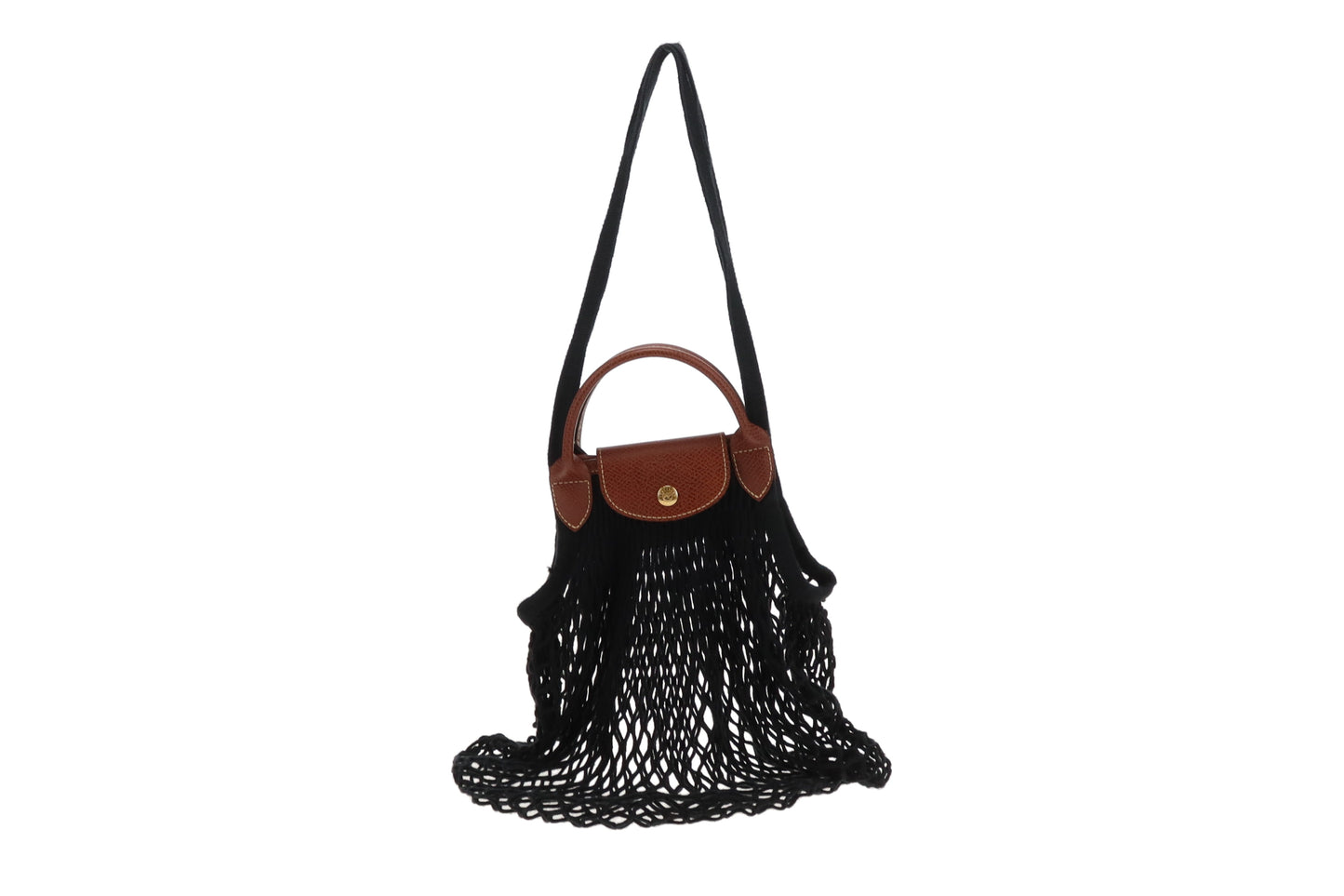 Longchamp Le Pliage Filet L Black
