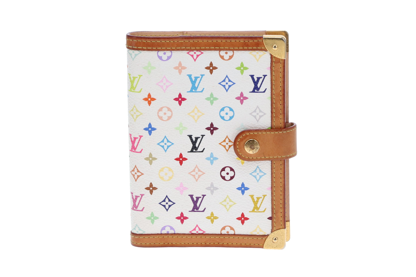 Louis Vuitton Agenda PM White Multicolour CA0026 - 2006