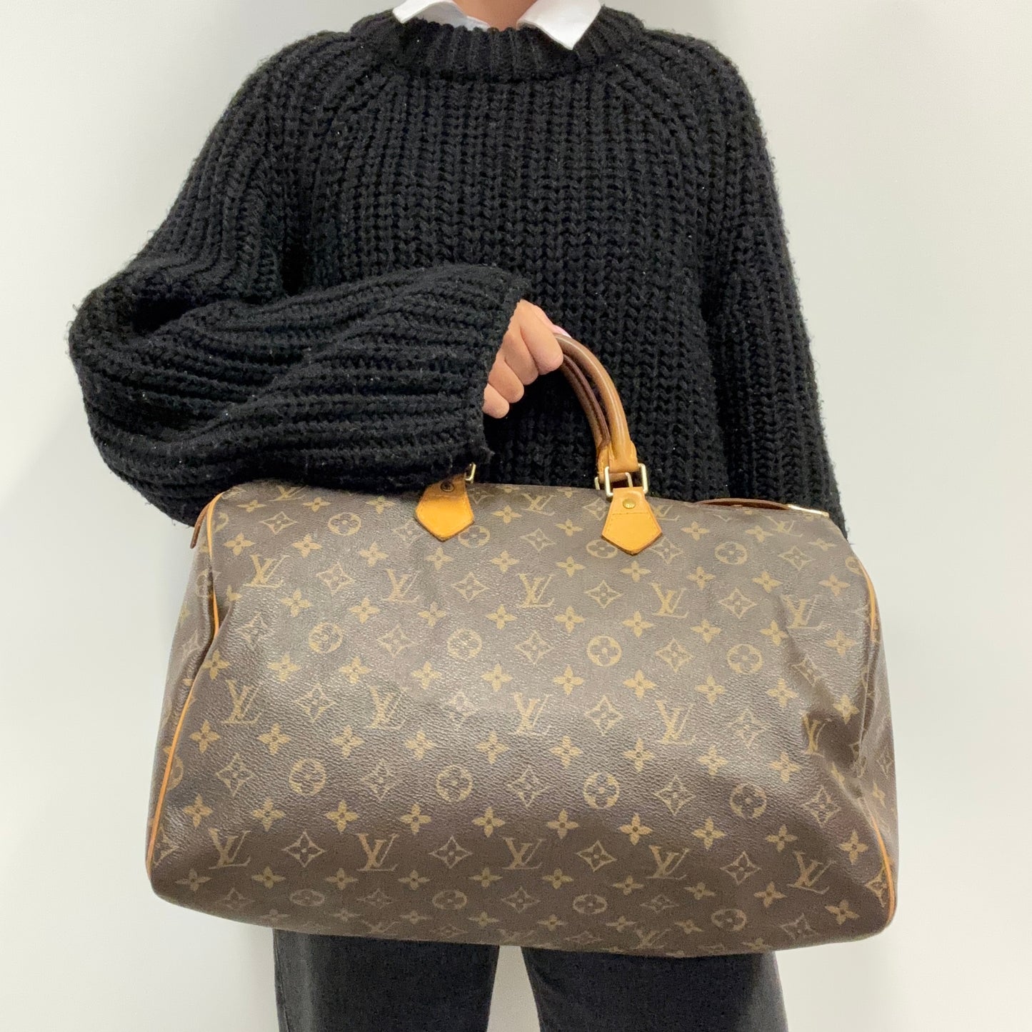 Louis Vuitton Speedy 35 Monogram Vintage AA3008