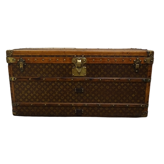 Louis Vuitton Antique Steamer Trunk 1920's - 1930's