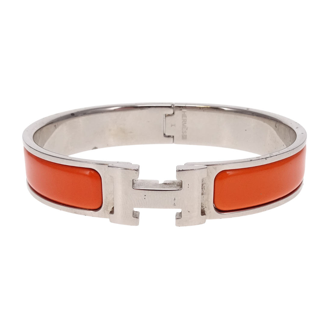 Hermes Clic H Orange PHW PM
