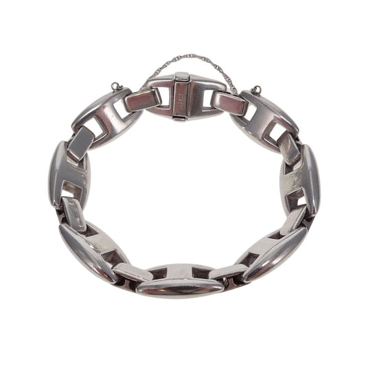 Hermes Casisopee Bracelet Sterling Silver GM