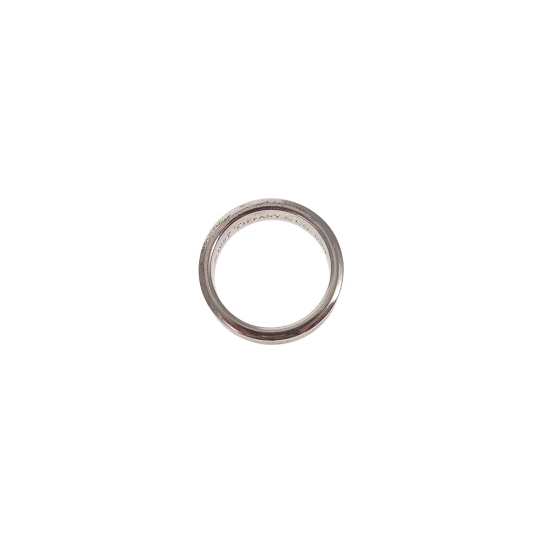 Tiffany & CO Since 1837 Ring Sterling Silver size 59