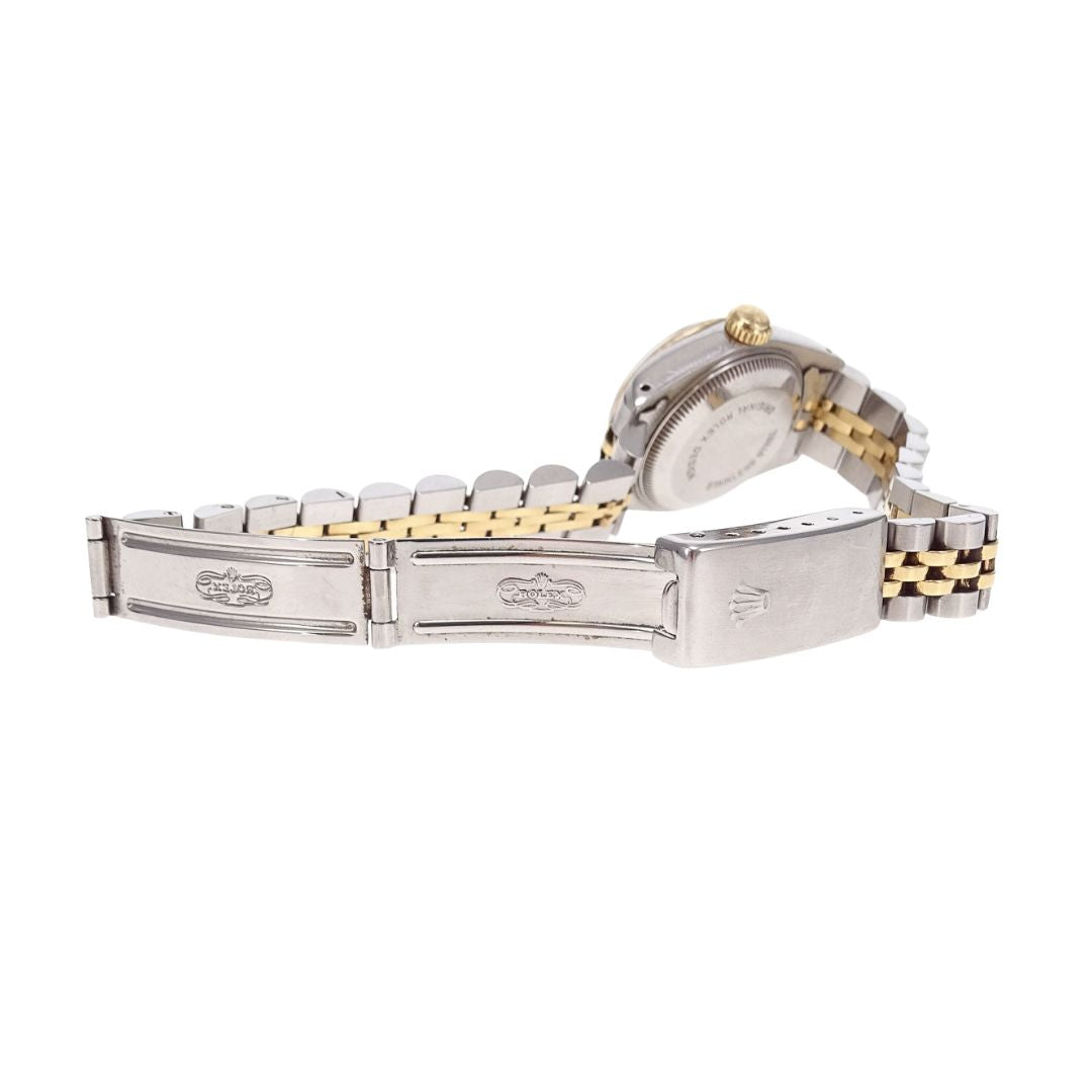 Rolex Oyster Perpetual Lady Datejust 26 Steel and Gold with Diamond Dot Dial