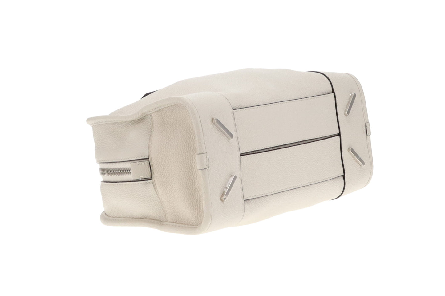 Loewe Amazona 28 Off White Calfskin SHW