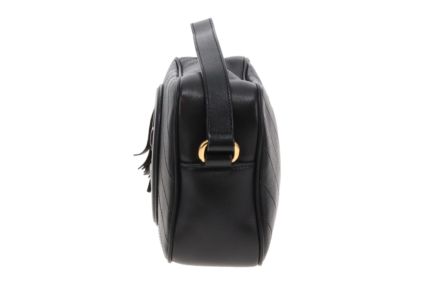 Gucci Blondie Camera Bag Black Leather