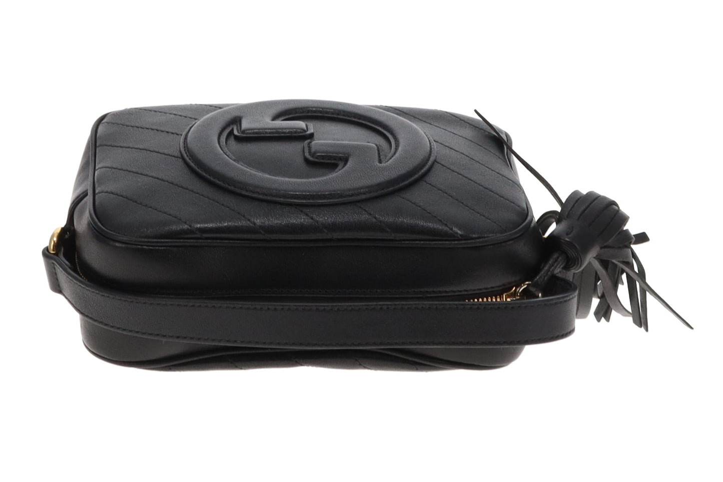 Gucci Blondie Camera Bag Black Leather