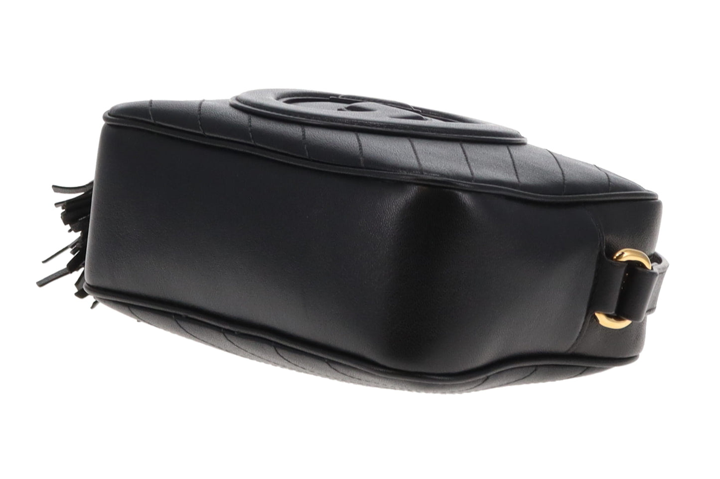 Gucci Blondie Camera Bag Black Leather