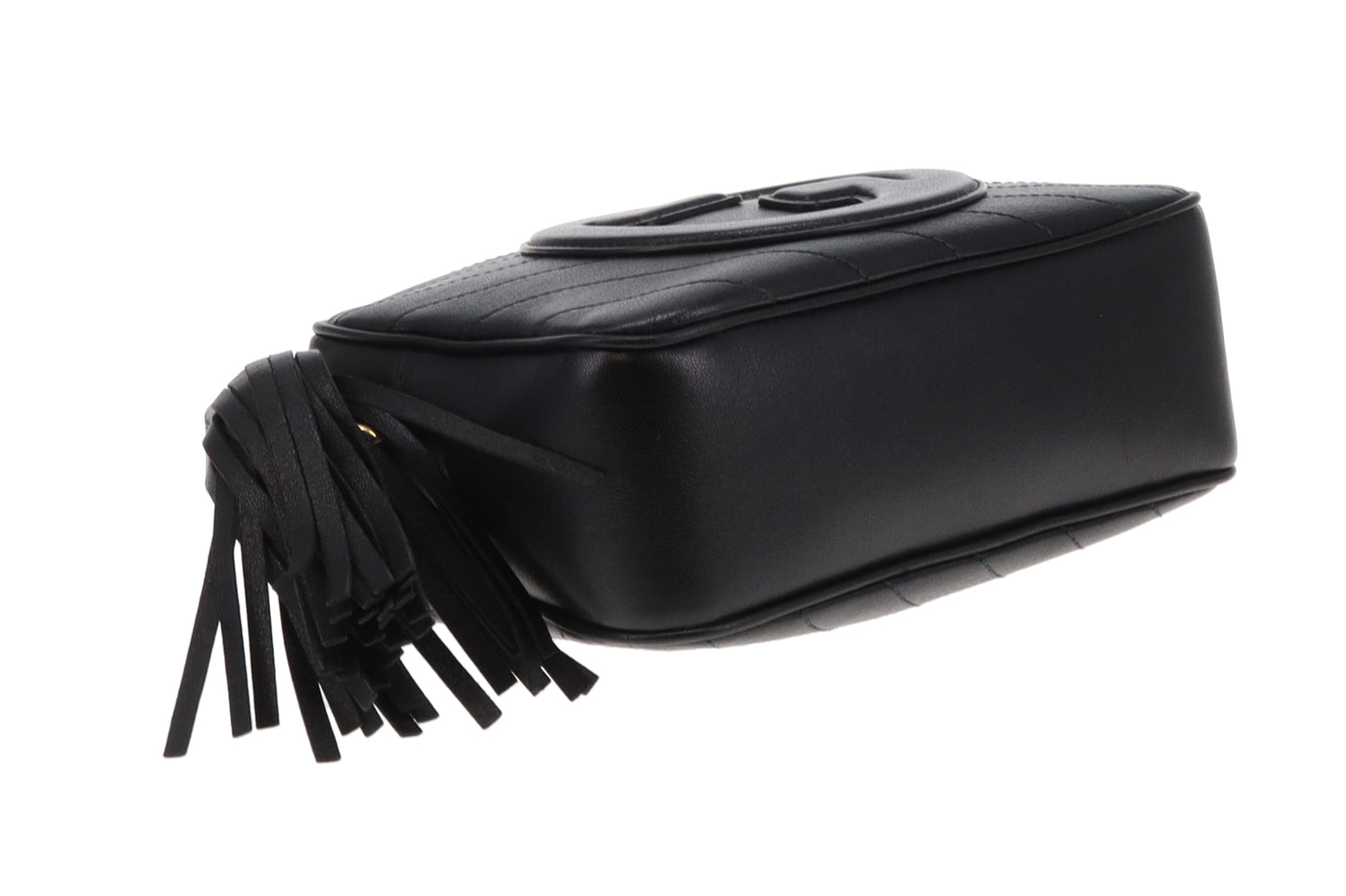 Gucci Blondie Camera Bag Black Leather