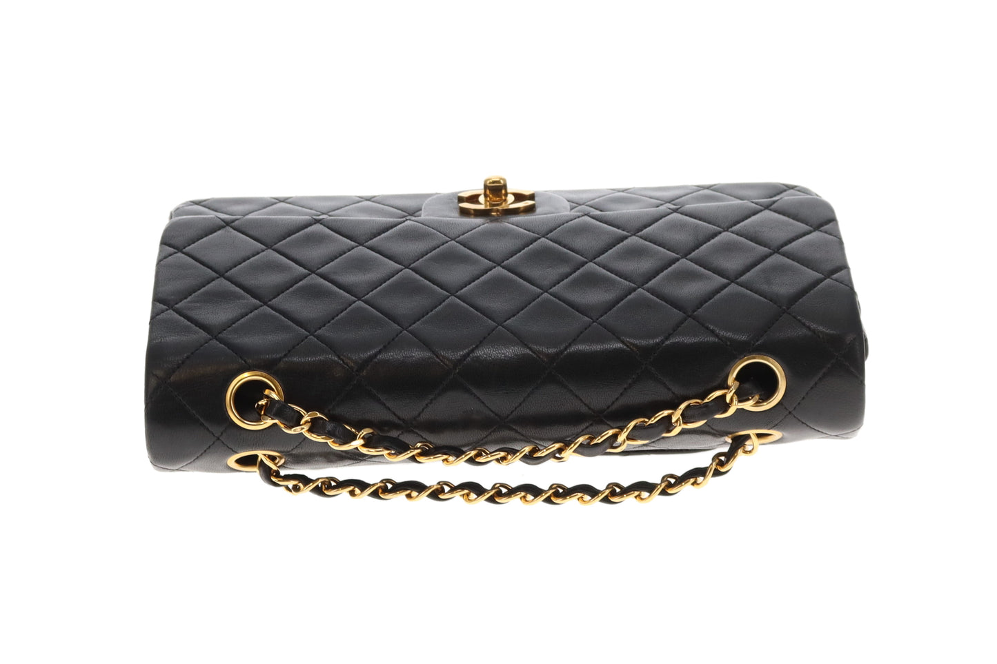 Chanel Classic Double Flap Medium Black Lambs GHW 1996/97