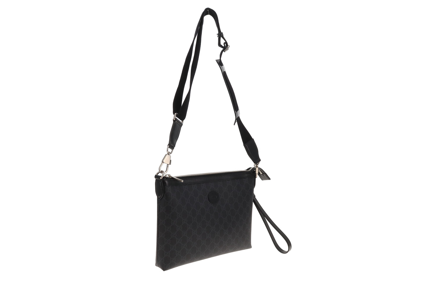 Gucci Interlocking G GG Supreme East West Convertible Messenger