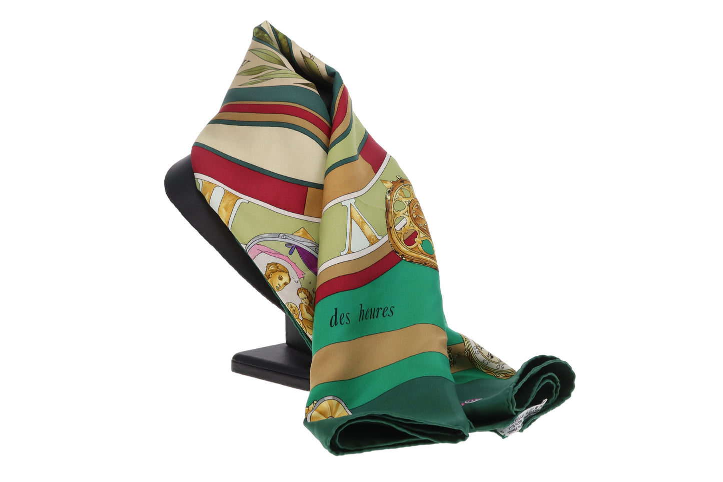 Hermes La Ronde des Heures Scarf 90 100% Silk