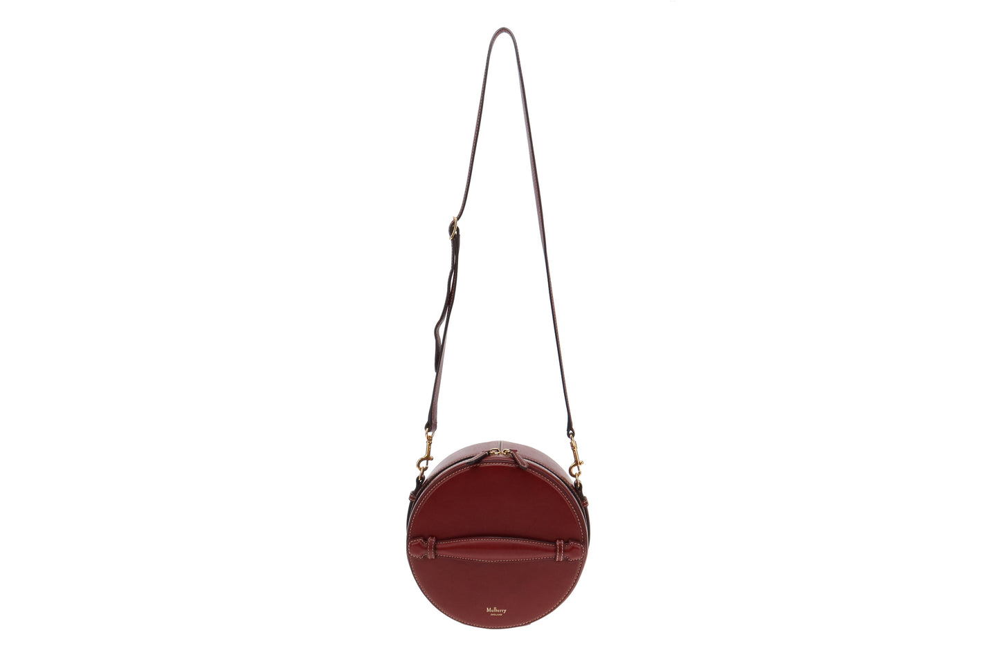 Mulberry Crimson Box Bag With Strap