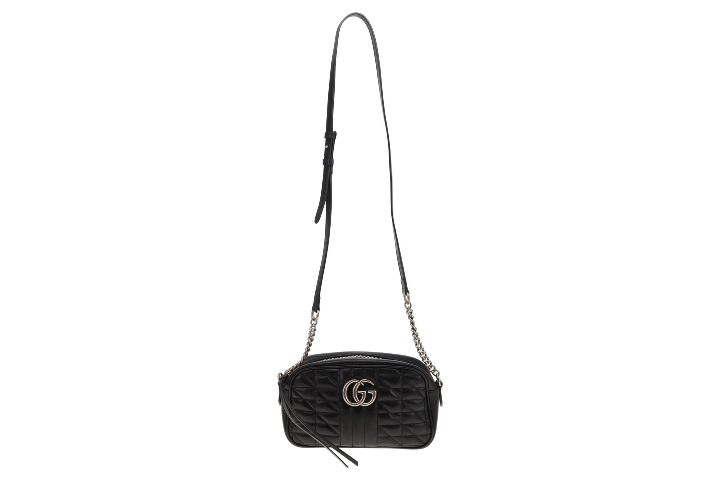 Gucci Small Marmont Camera Bag In Mixed Matelasse