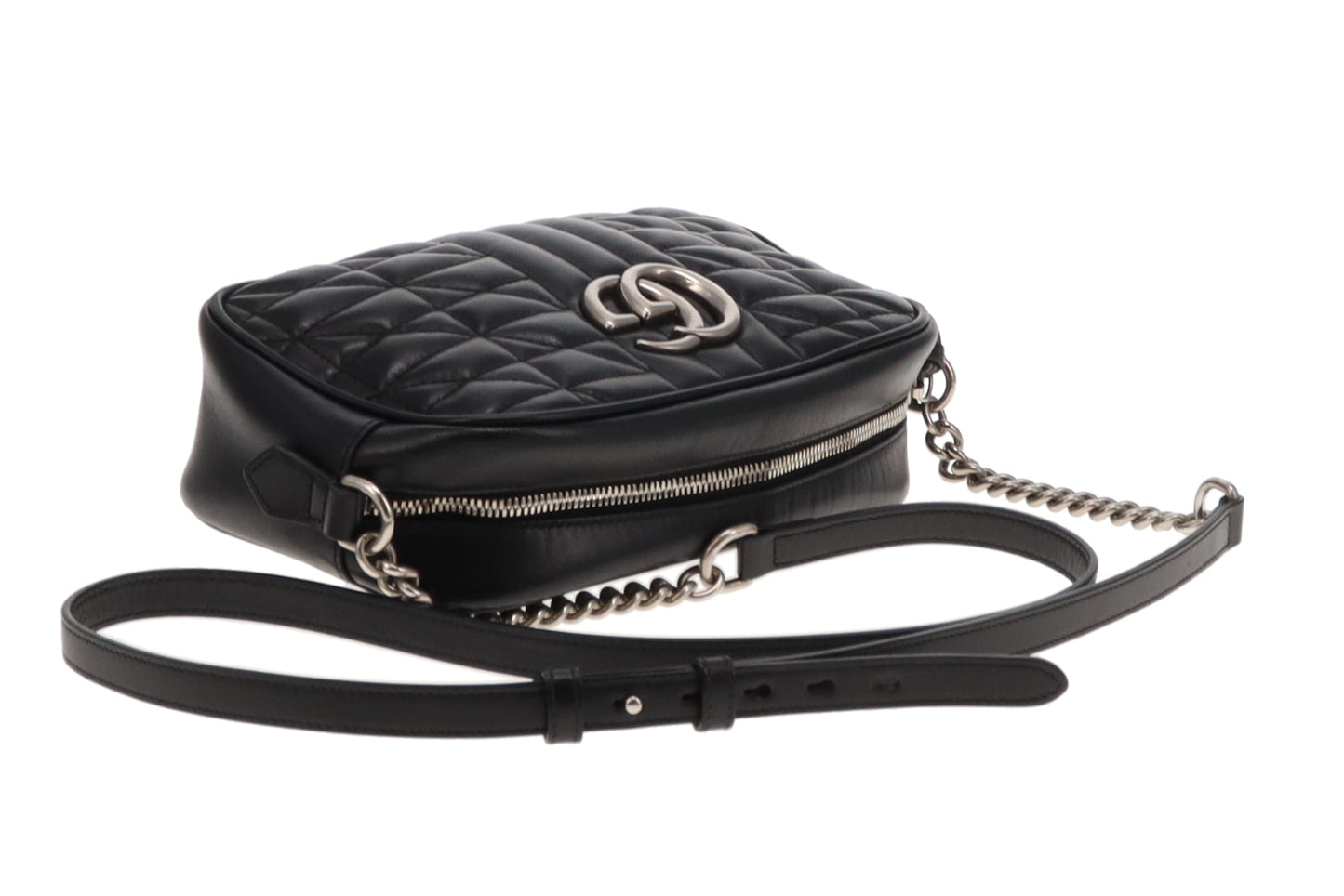 Gucci Small Marmont Camera Bag In Mixed Matelasse