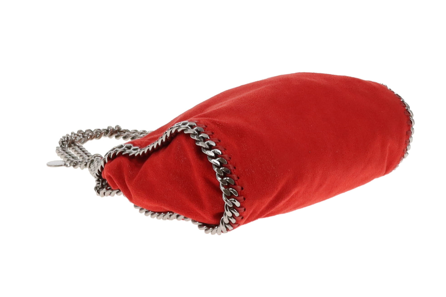 Stella McCartney Falabella Fold Over Mini Red Shaggy Deer