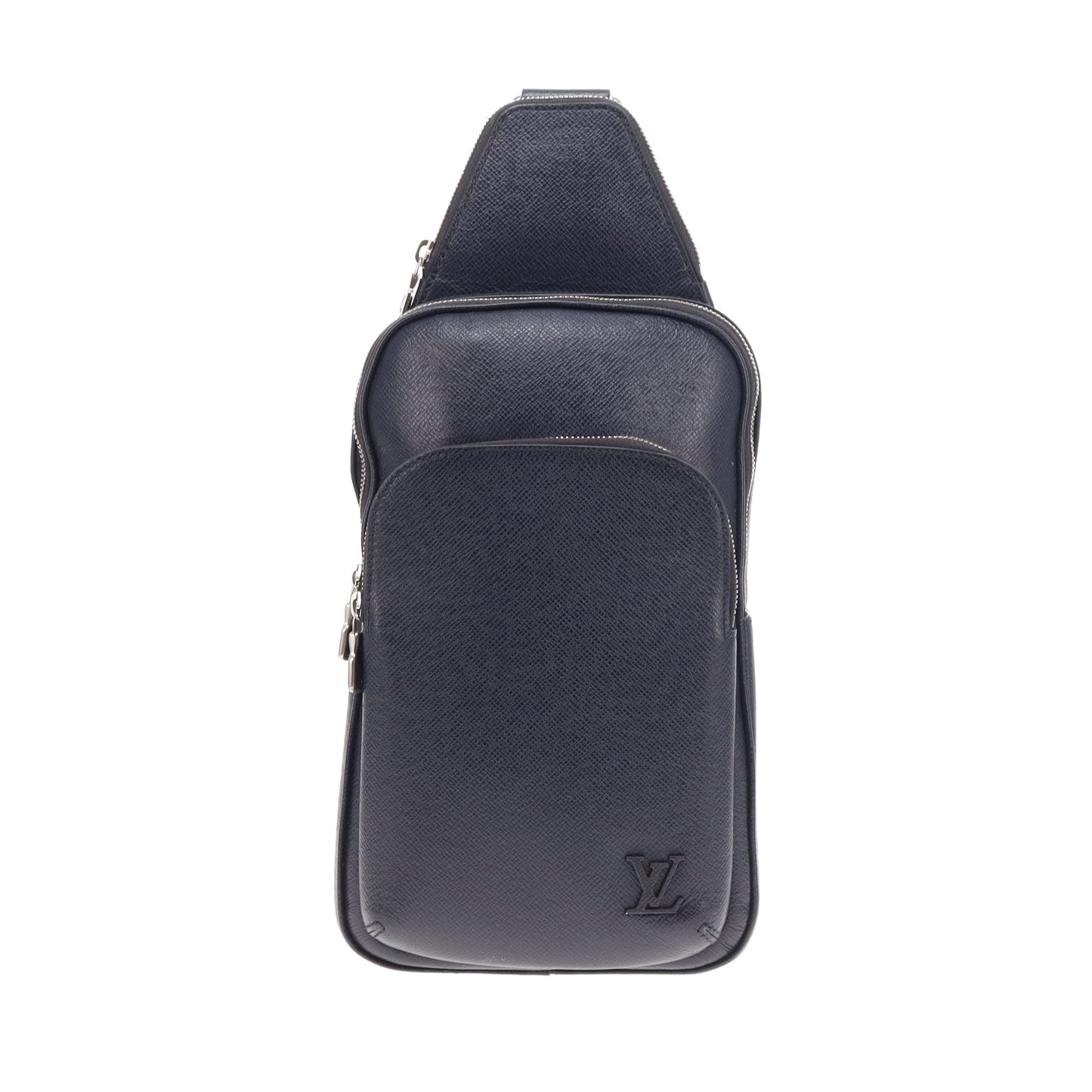 Louis Vuitton Avenue Sling Bag Navy Taiga Leather (NFID)
