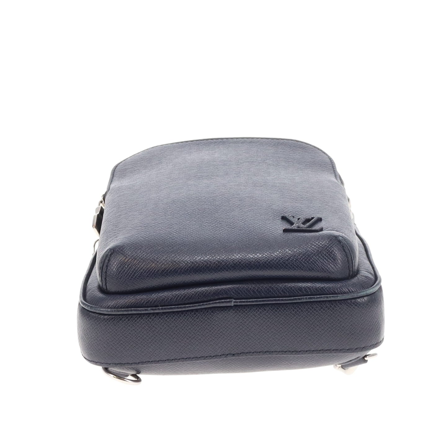 Louis Vuitton Avenue Sling Bag Navy Taiga Leather (NFID)