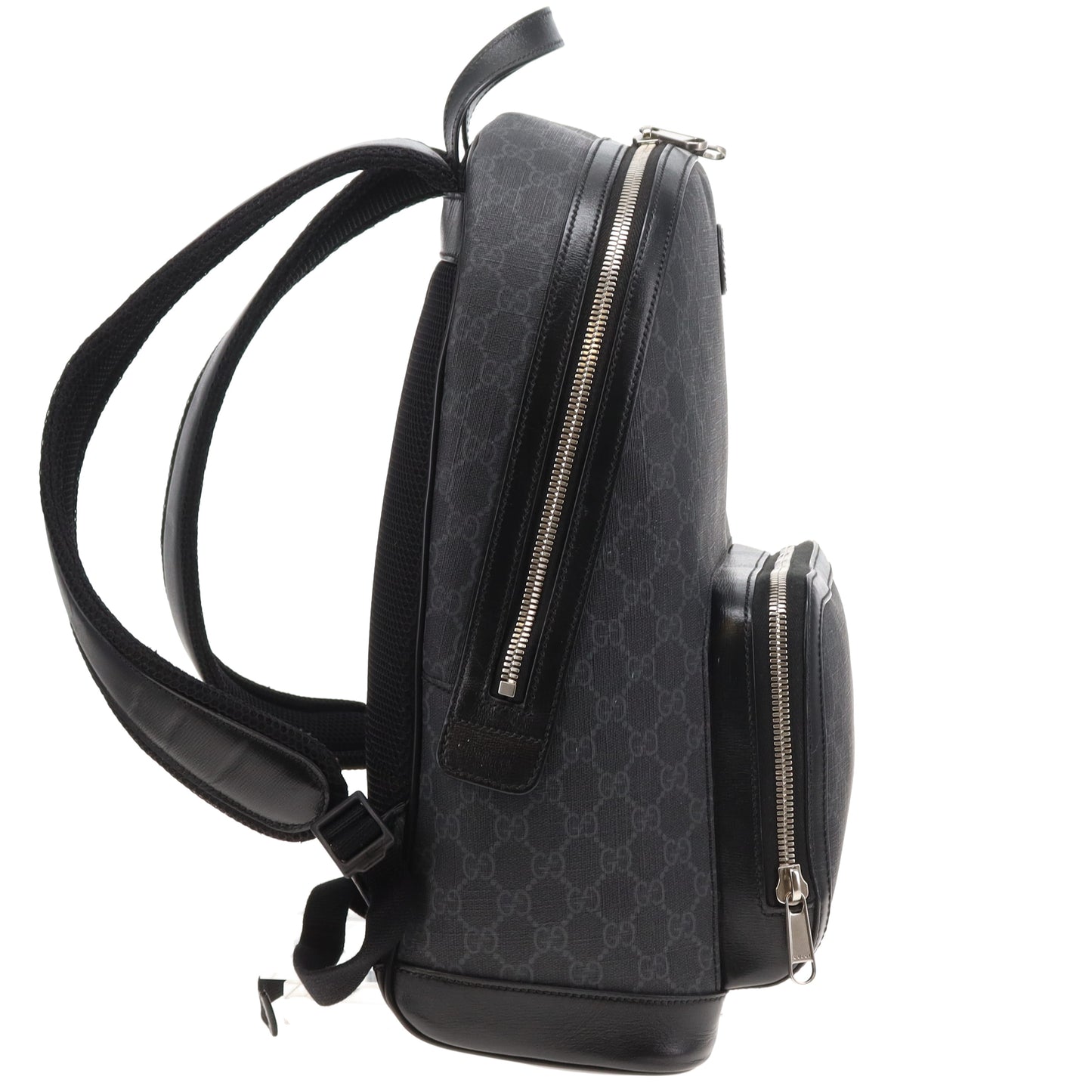 Gucci Backpack GG Supreme Charcoal