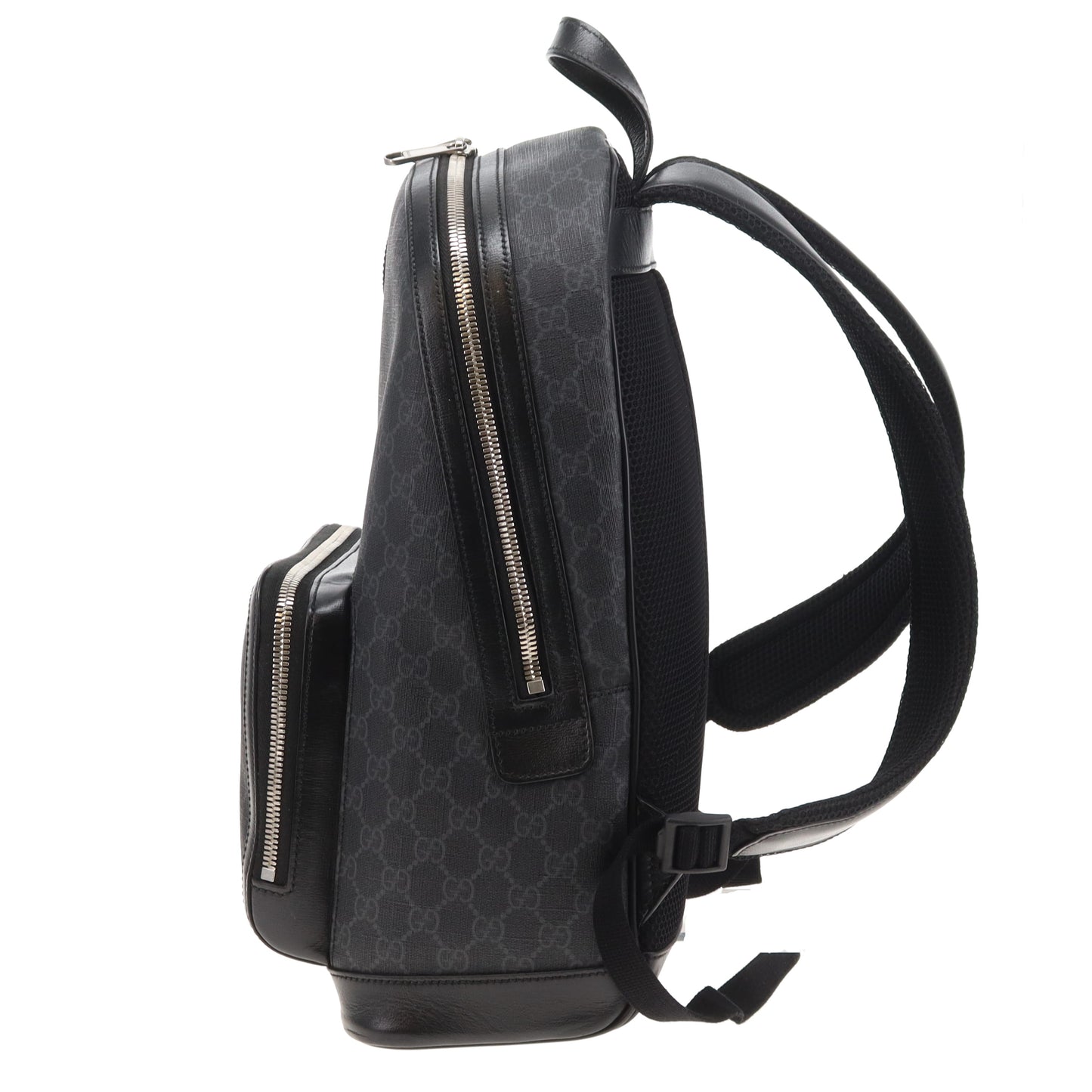 Gucci Backpack GG Supreme Charcoal