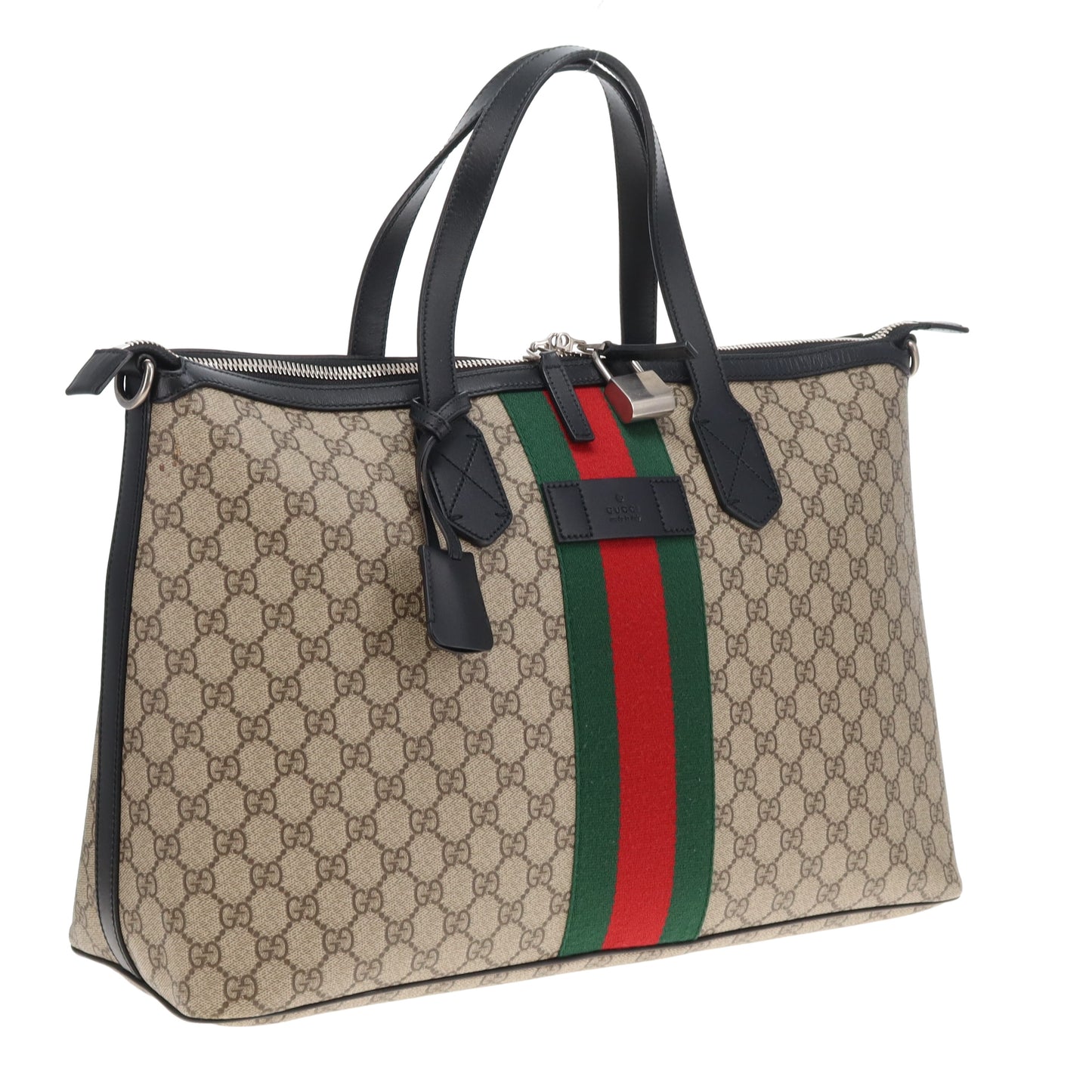 Gucci Ophidia Web Carryall Bag