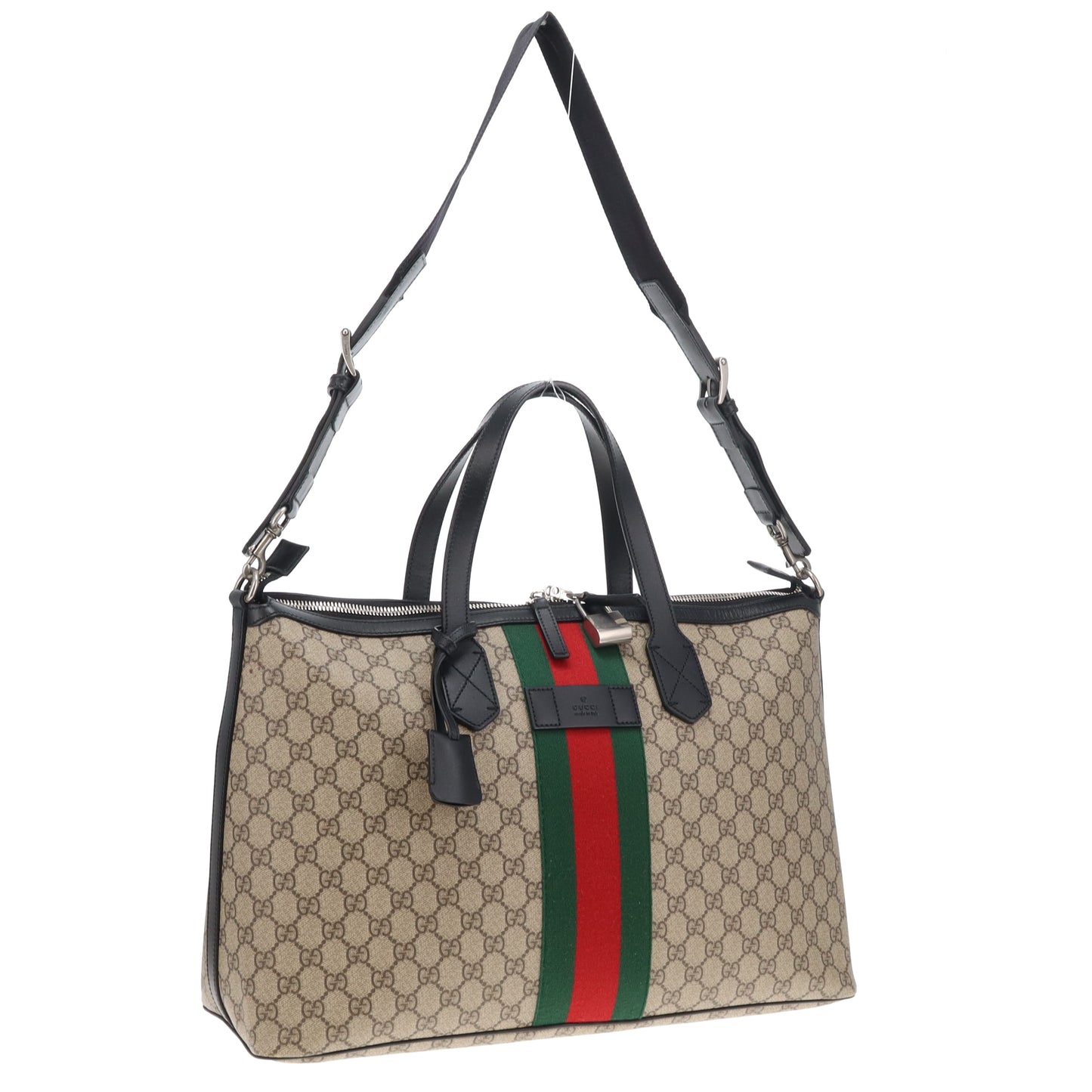 Gucci Ophidia Web Carryall Bag