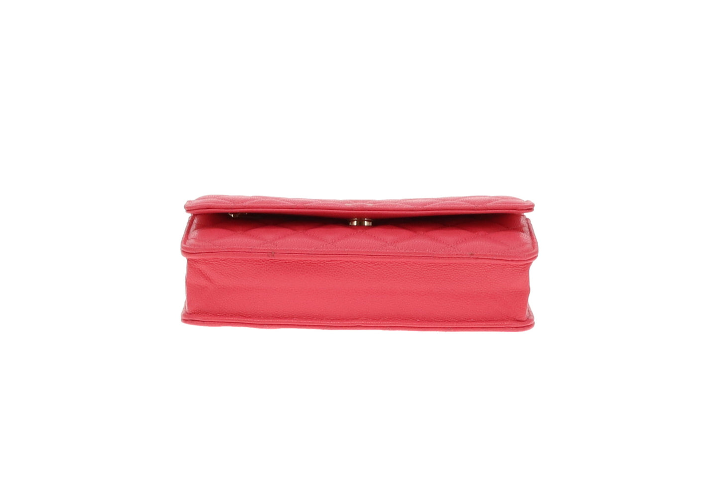 Chanel Wallet On Chain Classic Pink Caviar GHW (NFID)