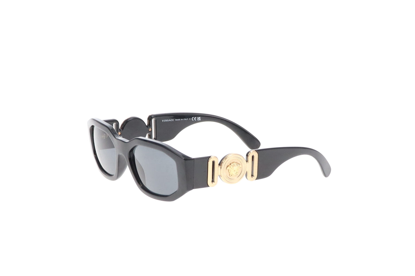 Versace Sunglasses Black Medusa Arm