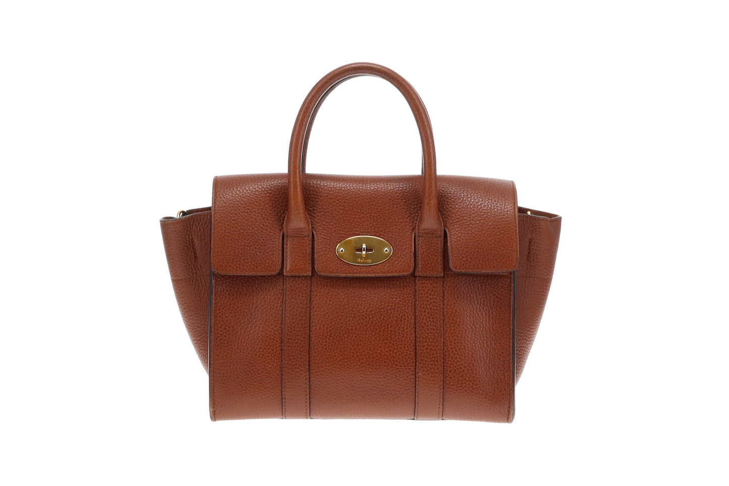 Mulberry Bayswater Satchel Classic Grain Oak GHW