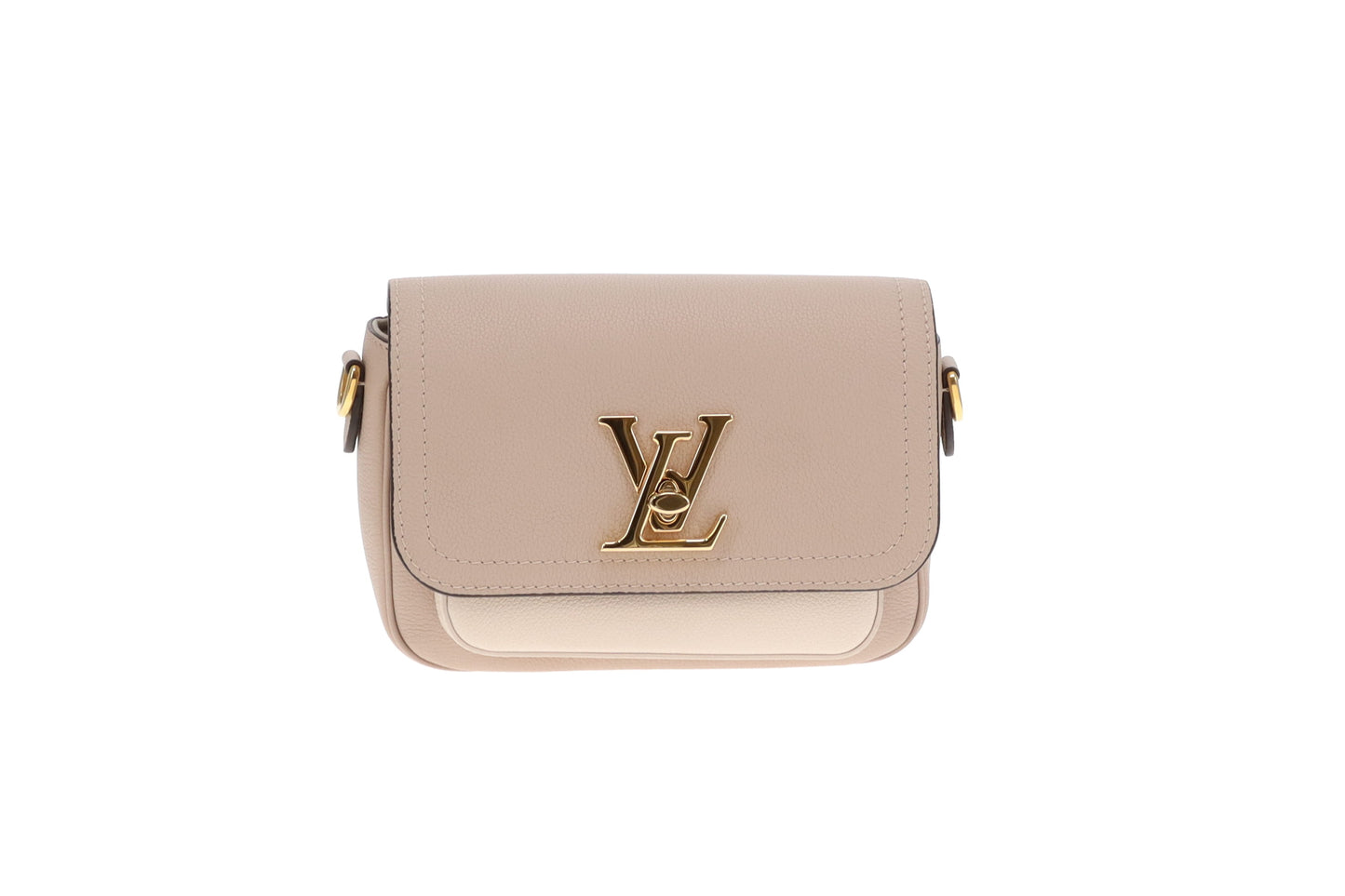Louis Vuitton LockMe Tender Greige Leather (NFID)