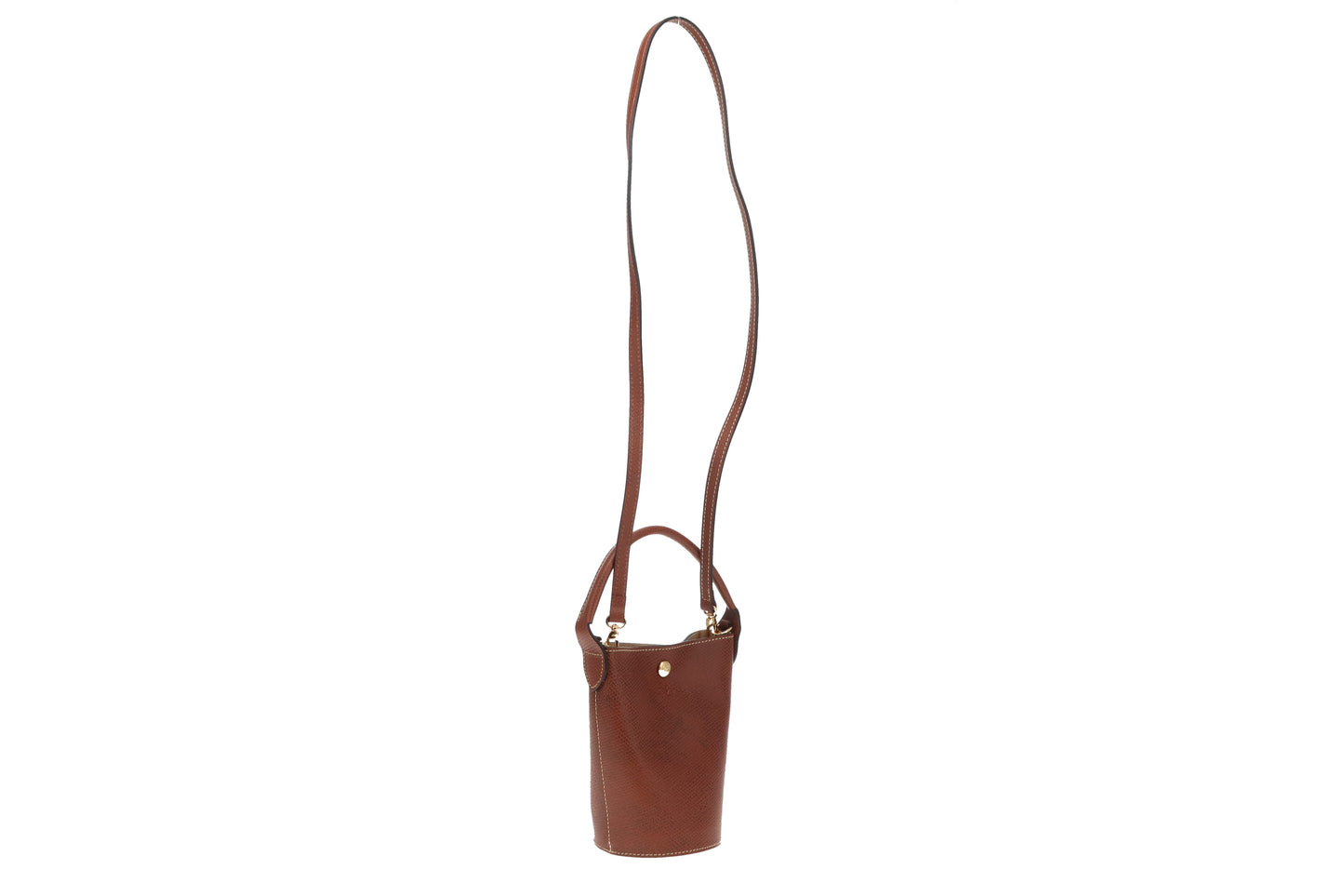 Longchamp Epure S Bucket Bag Brown