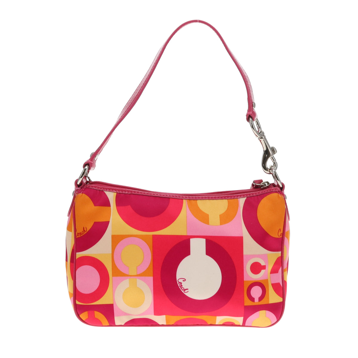 Coach Multicolour C Logo Small Shoulder Bag With Pouch
